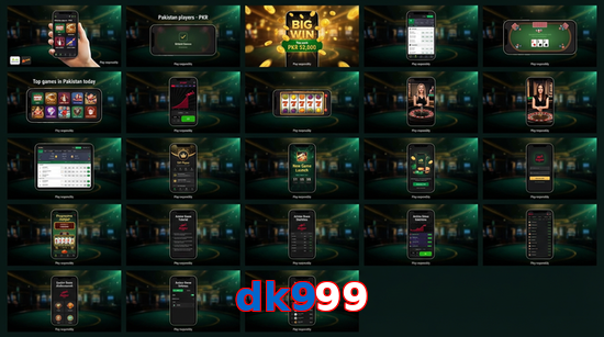 Main screen of Dk999 bet page for PK players